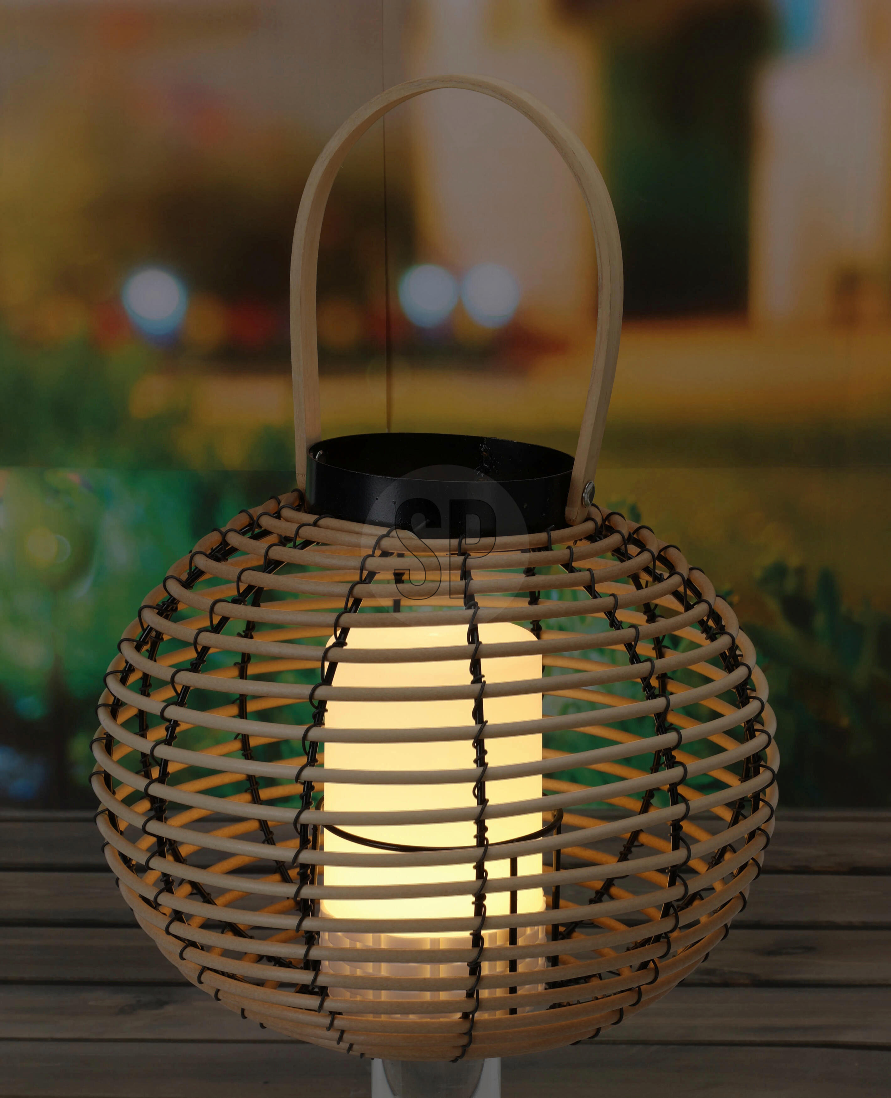 LED-Laterne Polypropylen B/H/L: ca. 27x25x20 cm LED-Laterne - (20,00/27,00/25,00cm)