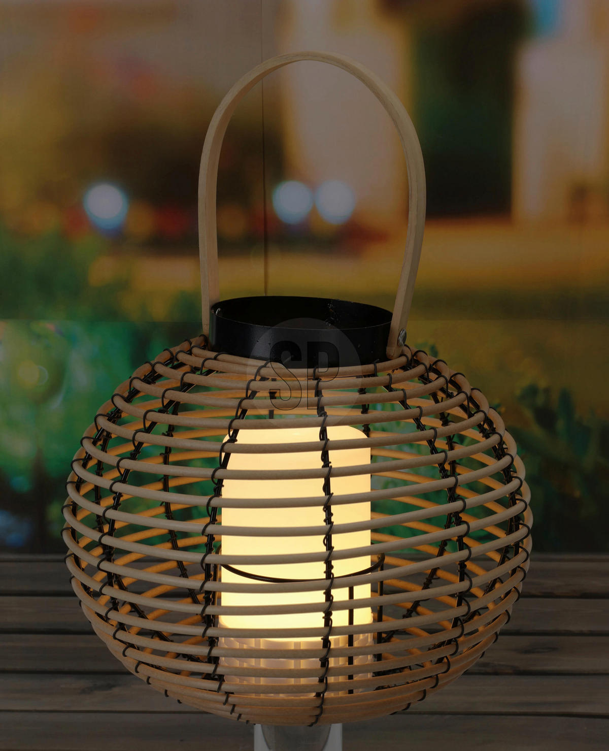 LED-Laterne Polypropylen B/H/L: ca. 27x25x20 cm LED-Laterne - (20,00/27,00/25,00cm)