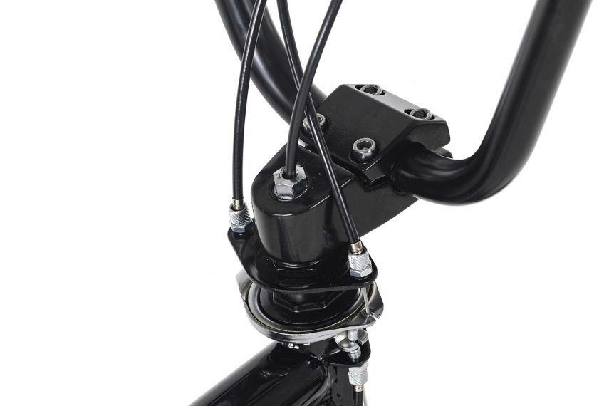 KS-Cycling BMX Fahrrad Four  Freestyle Four 20 Zoll Rahmenhöhe 26 cm 1 Gänge schwarz schwarz ca. 20 Zoll Four - schwarz - KS-Cycling