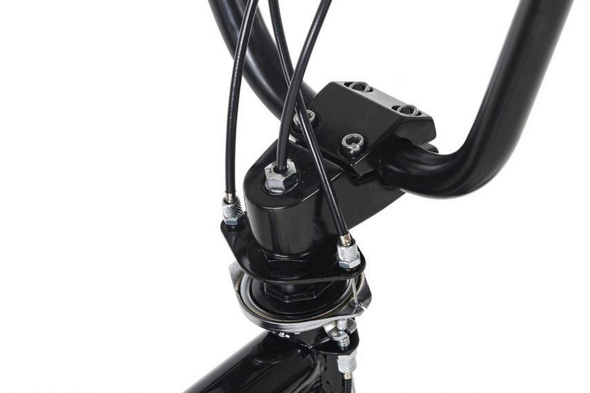 KS-Cycling BMX Fahrrad Four  Freestyle Four 20 Zoll Rahmenhöhe 26 cm 1 Gänge schwarz schwarz ca. 20 Zoll Four - schwarz - KS-Cycling