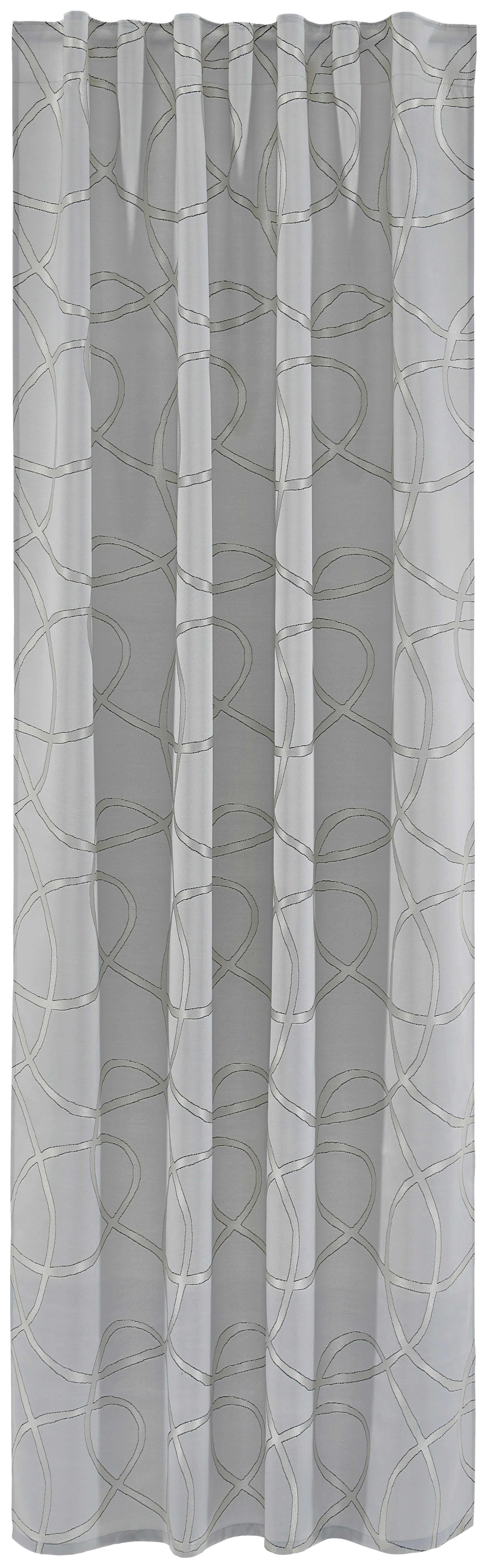 Kombivorhang Liane silber B/L: ca. 140x245 cm Liane - silber (140,00/245,00cm)