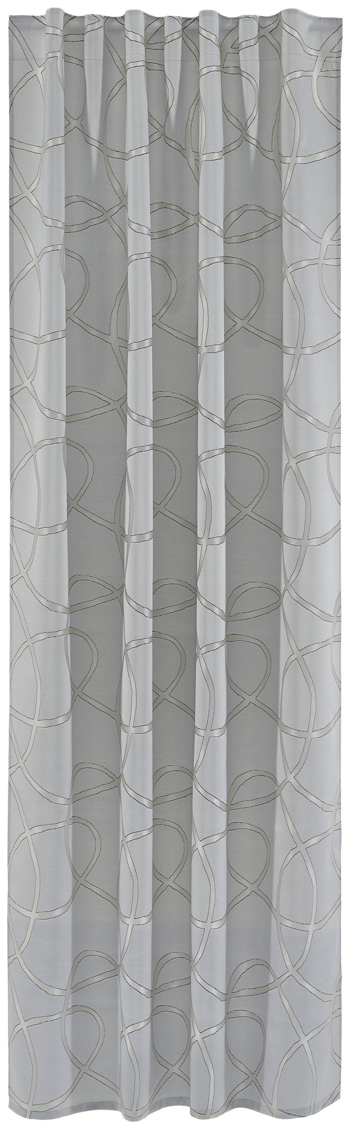 Kombivorhang Liane silber B/L: ca. 140x245 cm Liane - silber (140,00/245,00cm)