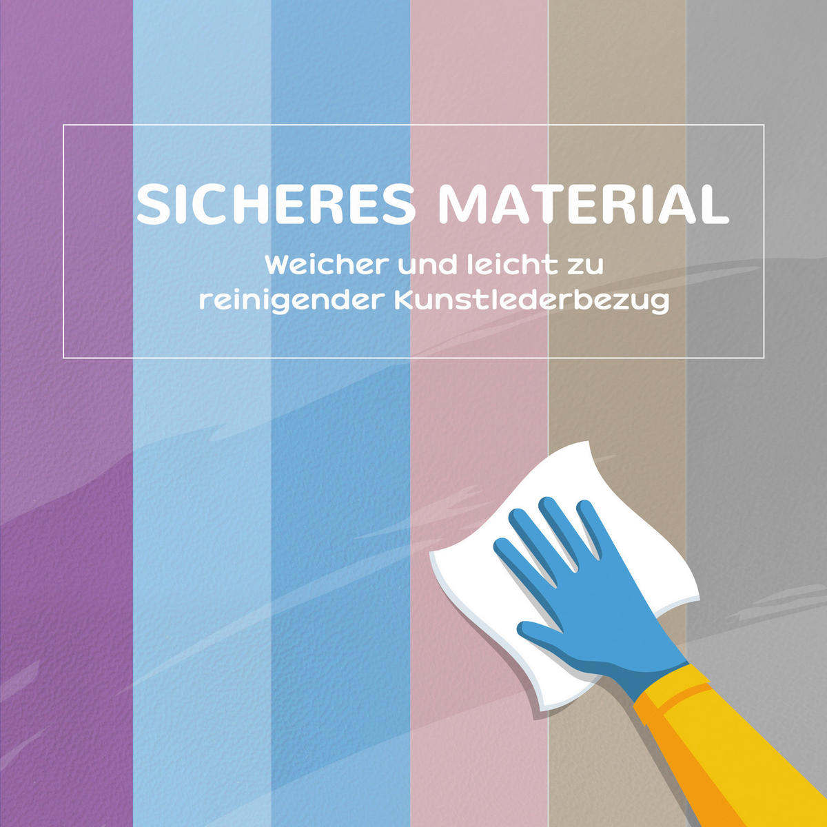 HOMCOM Softbausteine B/H/L: ca. 20x20x20 cm Softbausteine - multicolor (20,00/20,00/20,00cm) - HOMCOM