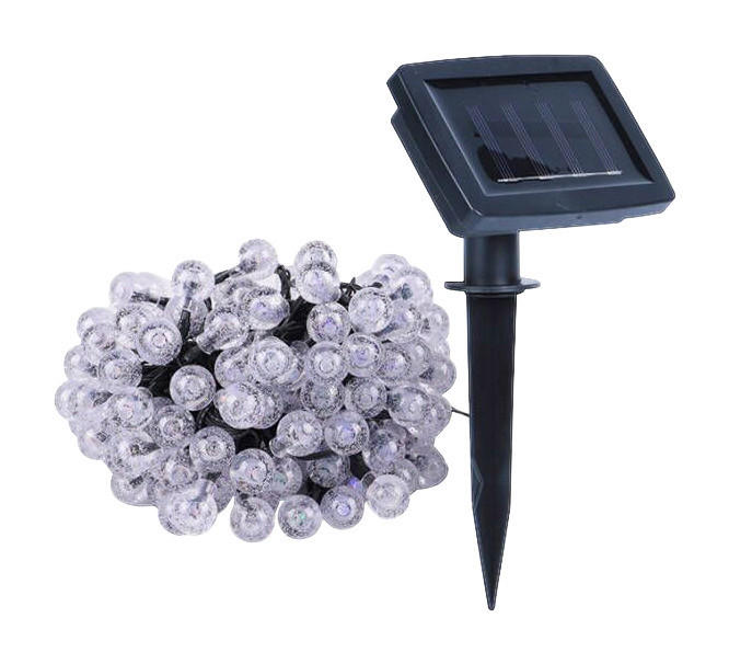 Solarlichterkette klar Kunststoff L: ca. 935 cm Solar-Lichterkette_Multi-Color - klar (935,00cm) - POCOline