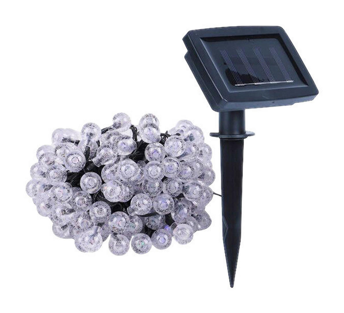 Solarlichterkette klar Kunststoff L: ca. 935 cm Solar-Lichterkette_Multi-Color - klar (935,00cm) - POCOline