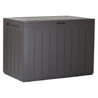 Prosperplast Aufbewahrungsbox BOARDEBOX dunkelbraun Kunststoff B/H/L: ca. 43,3x55x78 cm BOARDEBOX - dunkelbraun (78,00/43,30/55,00cm) - Prosperplast