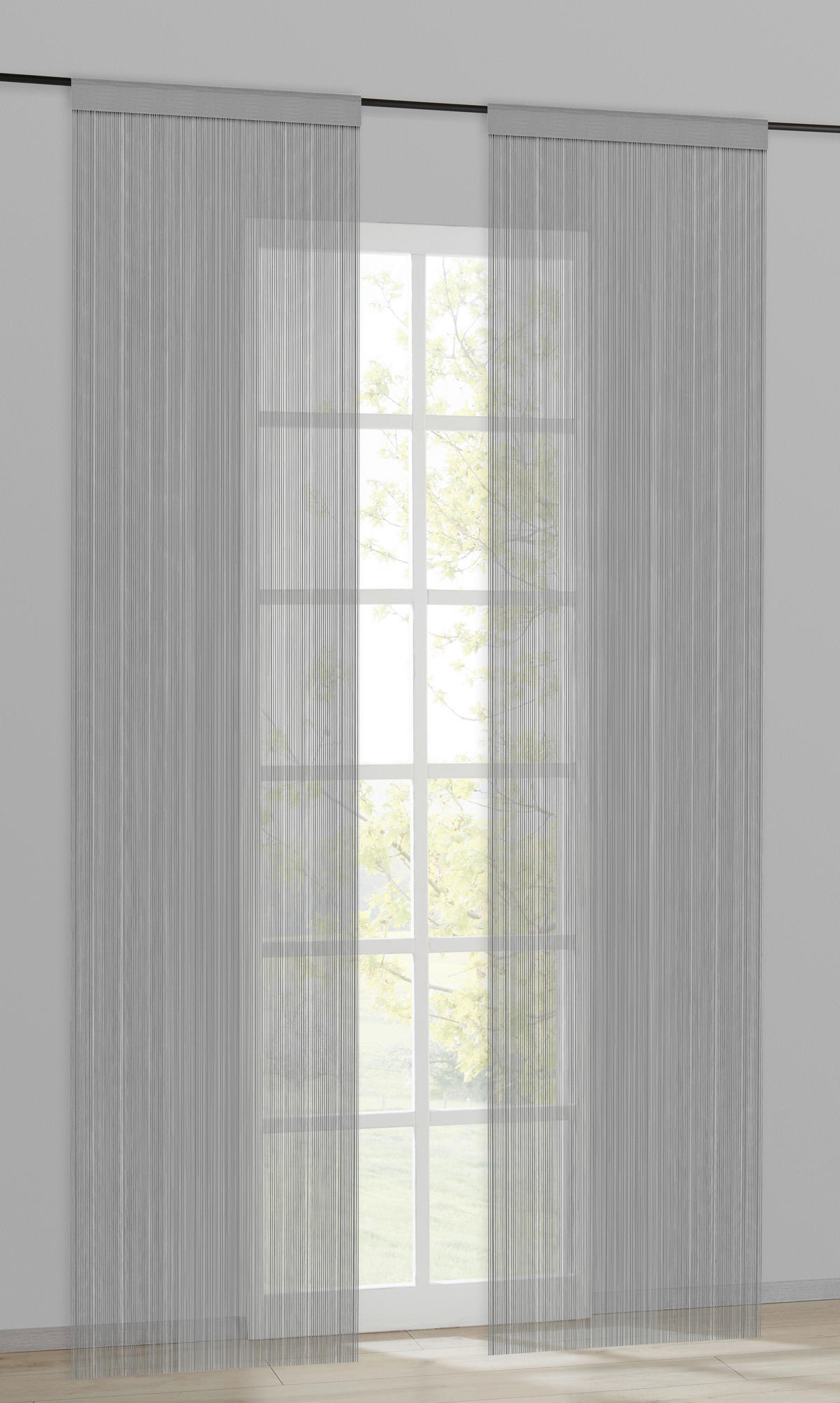 Fadenvorhang String silber B/L: ca. 200x245 cm String - silber (200,00/245,00cm)