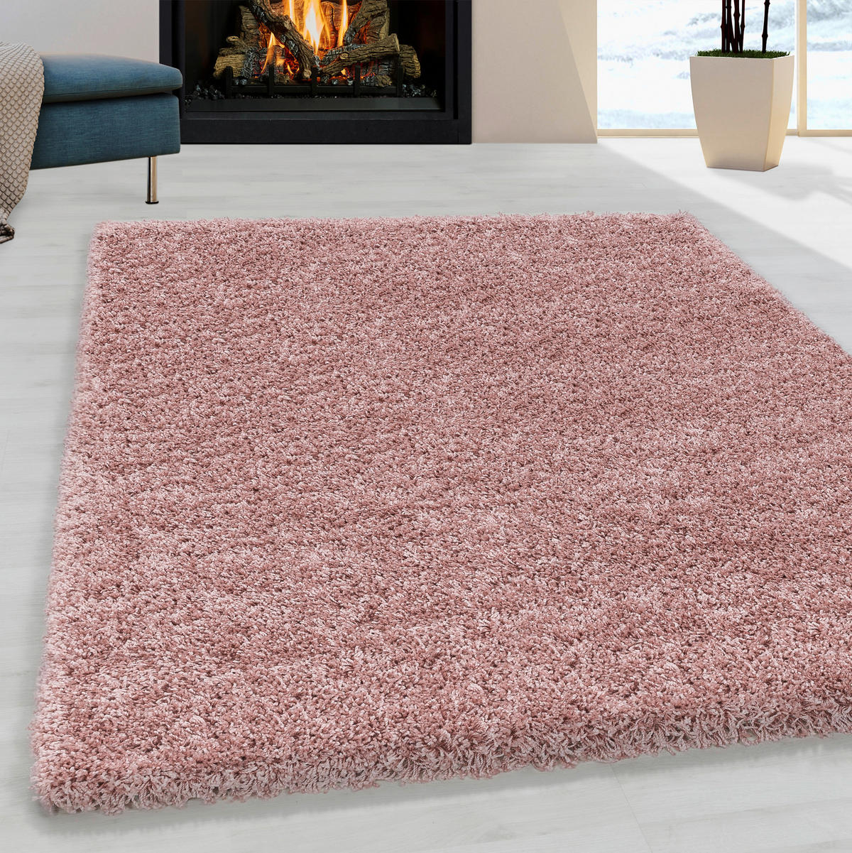 Ayyildiz Teppich SYDNEY altrosa B/L: ca. 120x170 cm SYDNEY - altrosa (120,00/170,00cm) - Ayyildiz