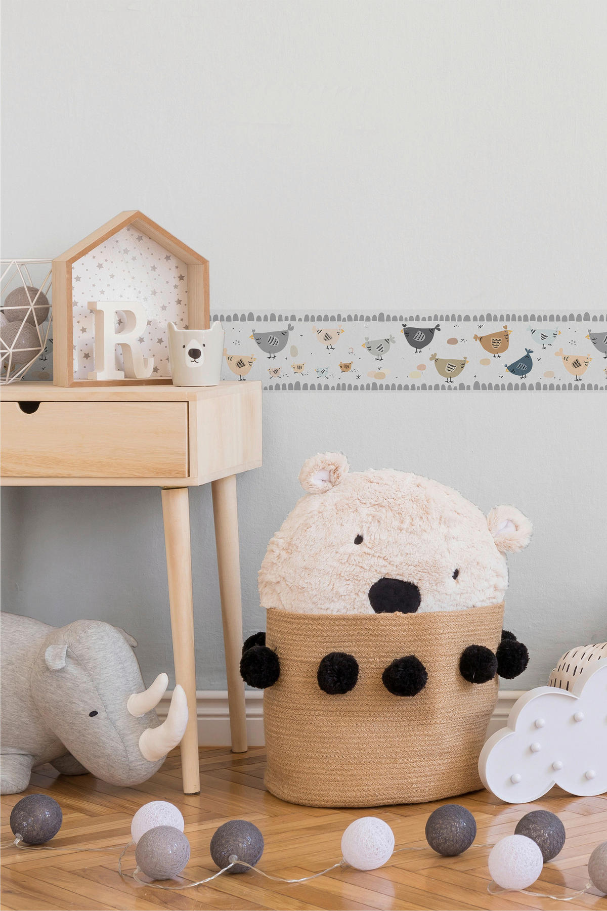 A.S.Creation Bordüre creme weiß B/H/D: ca. 15,5x500x5,7 cm Bordüre_selbstklebend - weiß/creme (5,70/500,00cm) - A.S.Creation