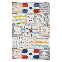 Kayoom Kurzflorteppich Empire 110 mehrfarbig B/L: ca. 80x150 cm Empire 110 - mehrfarbig/elfenbein (80,00/150,00cm) - Kayoom