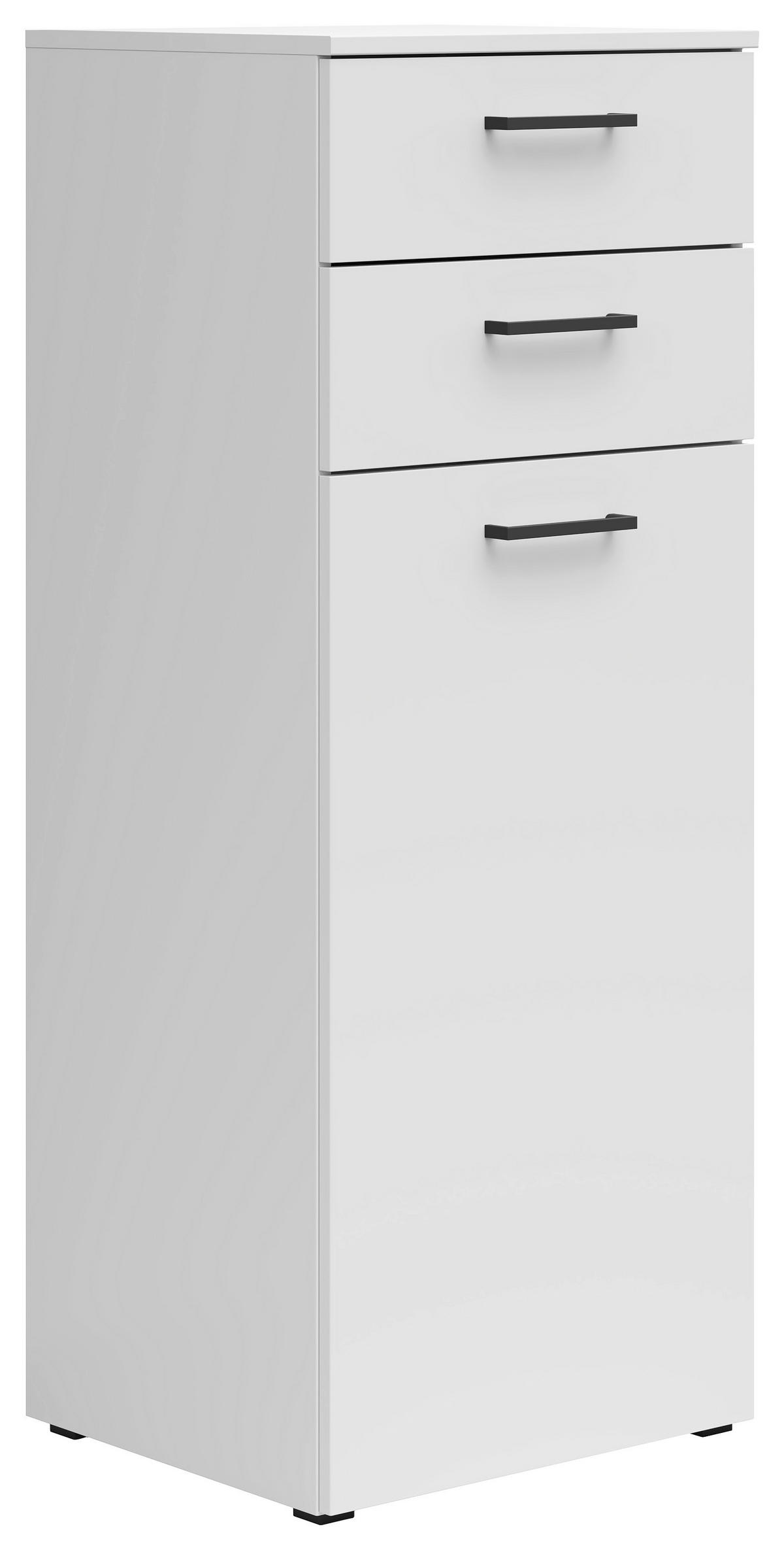 Kommode Multi-Stauraum Typ 17 weiß B/H/T: ca. 45x115x40 cm Multi-Stauraum Typ 17 - weiß (45,00/115,00/40,00cm)