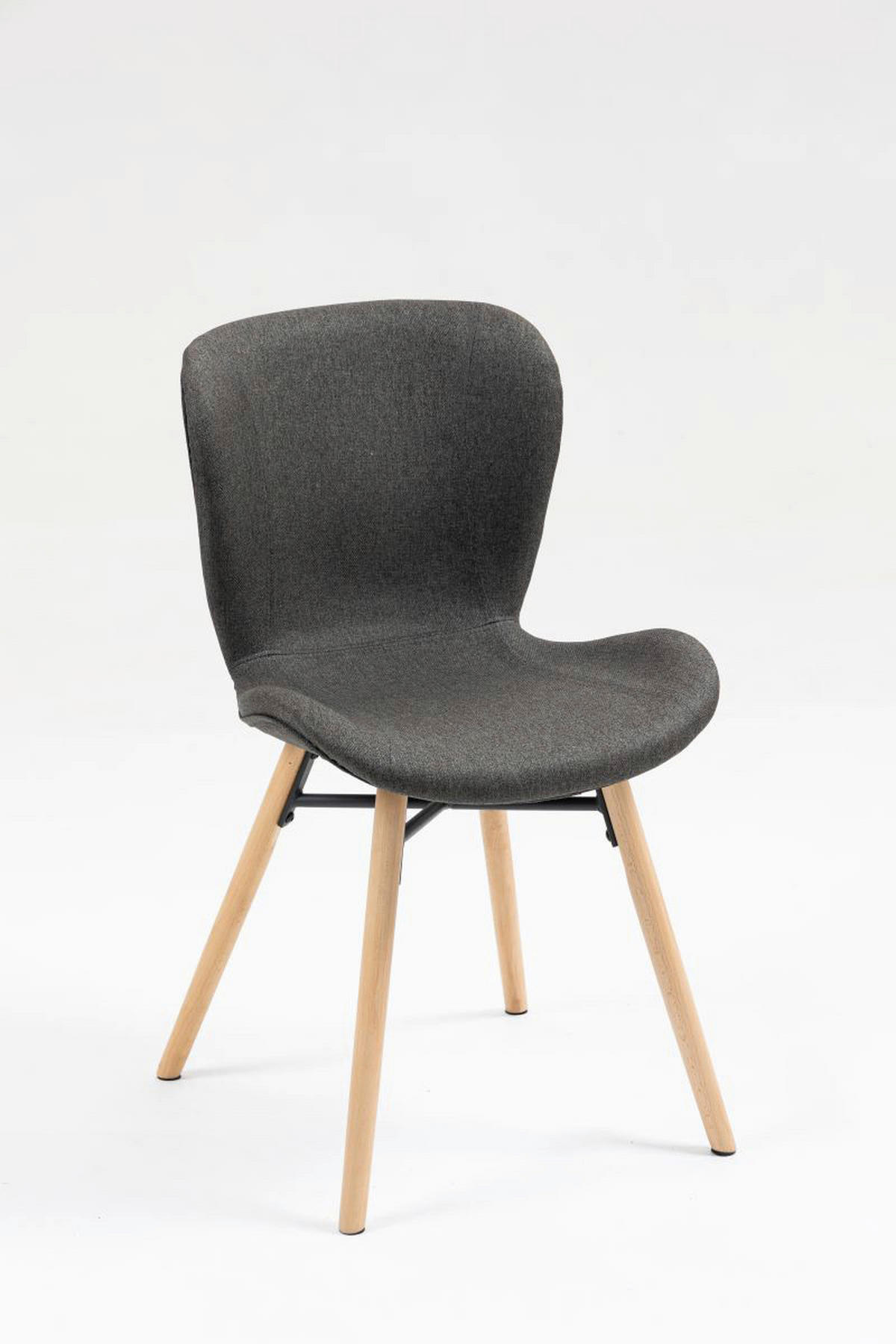 Stuhl Florenz anthrazit Microfaser B/H/T: ca. 47x80x52 cm Florenz - anthrazit (47,00/80,00/52,00cm)