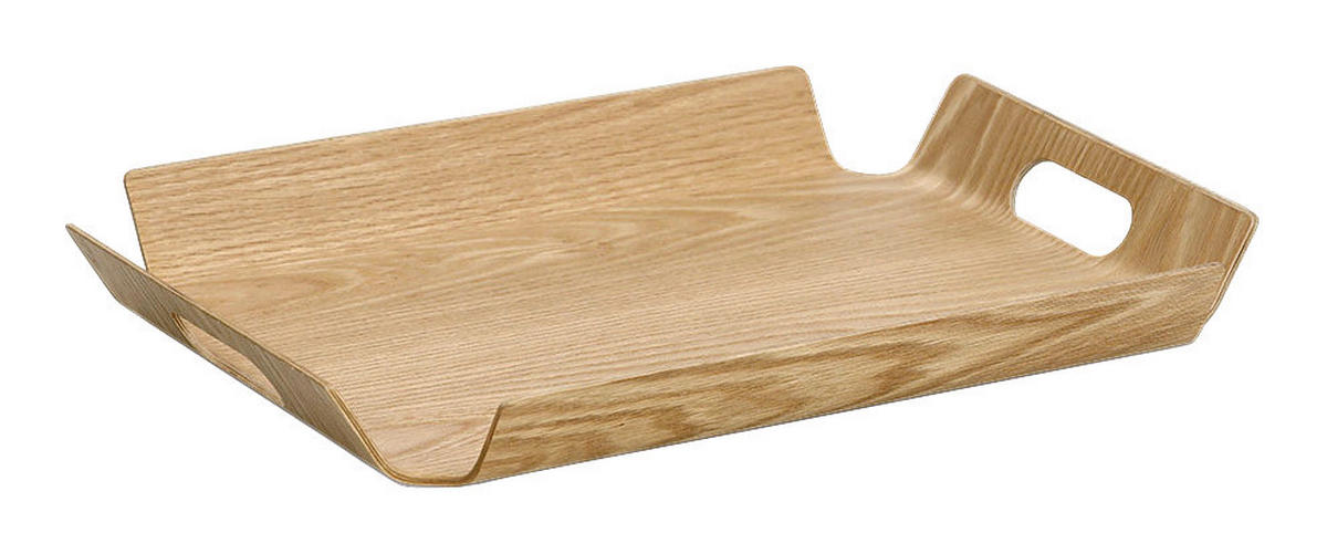 Zeller Serviertablett natur Holz B/H/L: ca. 335x45x445 cm Serviertablett - natur (445,00/335,00/45,00cm) - Zeller