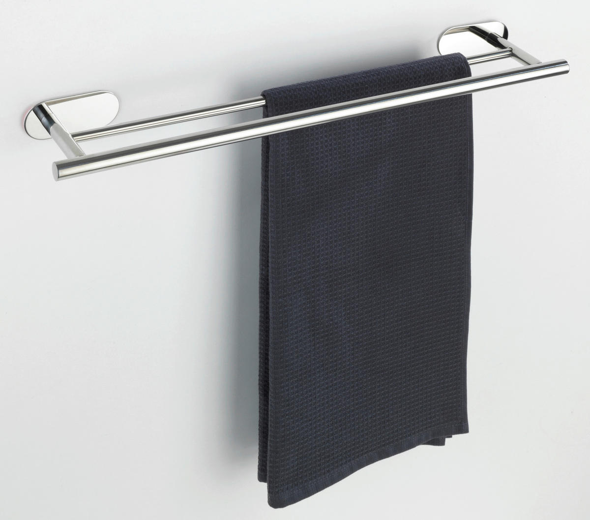 Badetuchstange Metall B/H/L: ca. 4,5x12x60 cm Dopp.-Badetuchstange_Duo_Orea_Shine - (60,00/4,50/12,00cm) - Turbo-Loc