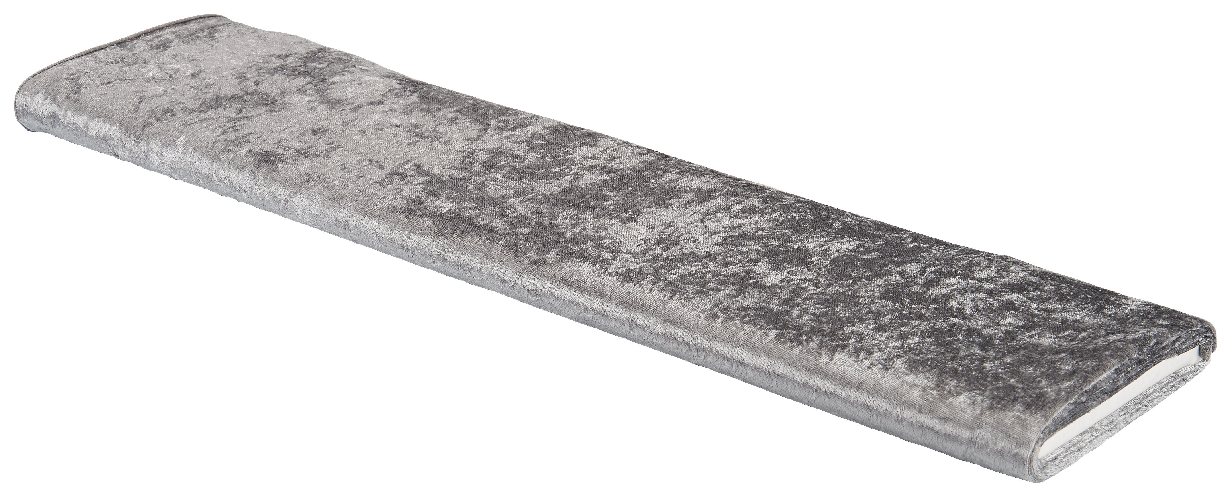 Dekostoff Silber B: Ca. 150 Cm Dekostoff_pannesamt_uni - silber (150,00cm)