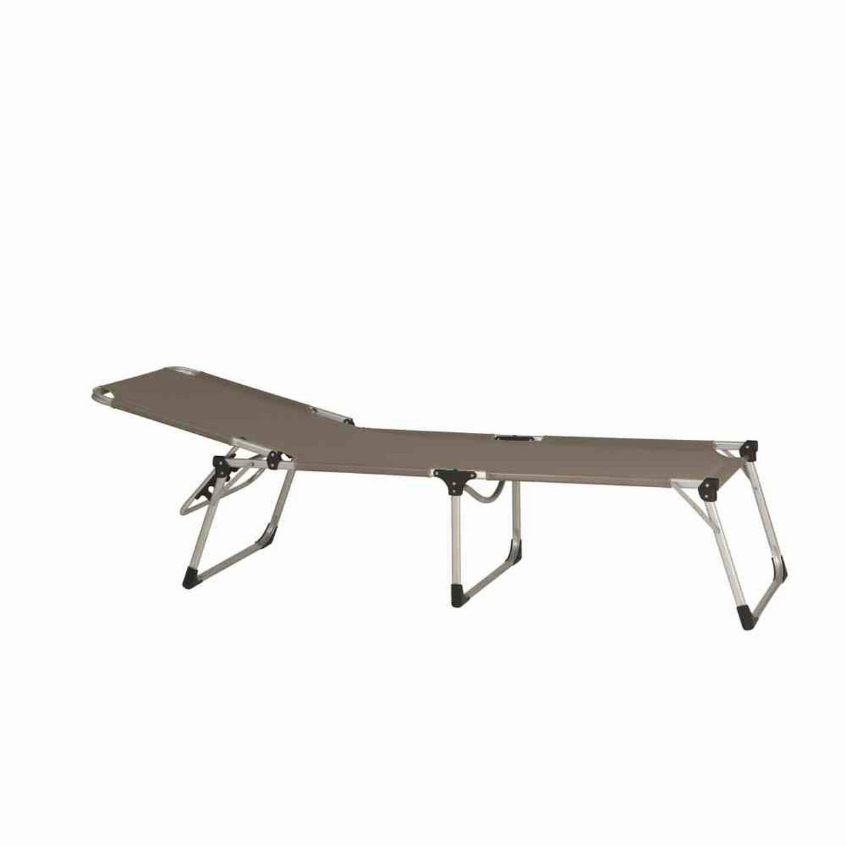 Gardamo Gartenliege ALU-XXL taupe Aluminium ALU-XXL - taupe - Gardamo