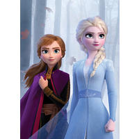 Komar Poster Frozen Sisters in the Wood Disney B/L: ca. 50x70 cm Frozen Sisters in the Wood - (50,00/70,00cm) - Komar