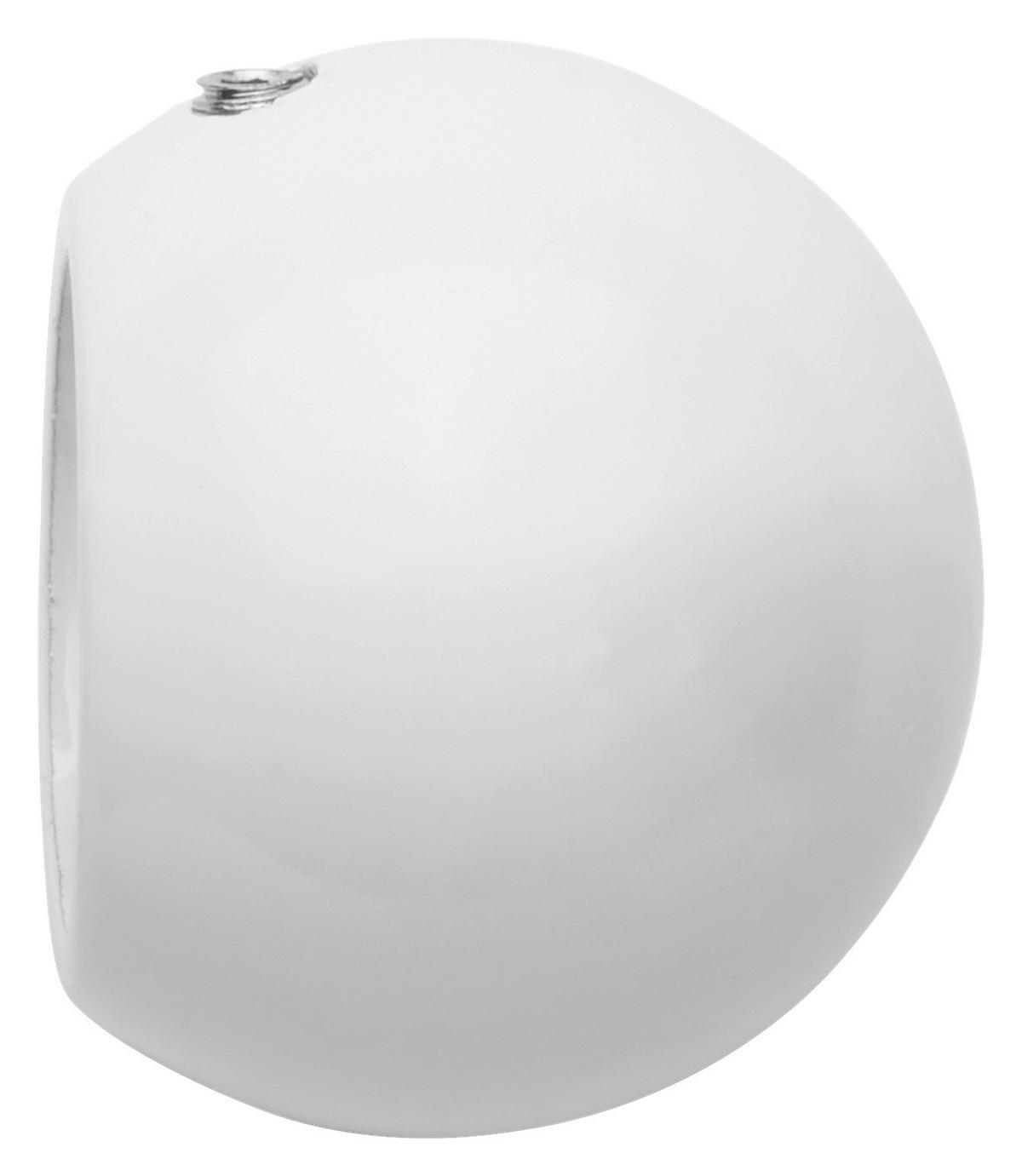 Endstück ball ball - weiß - ondeco