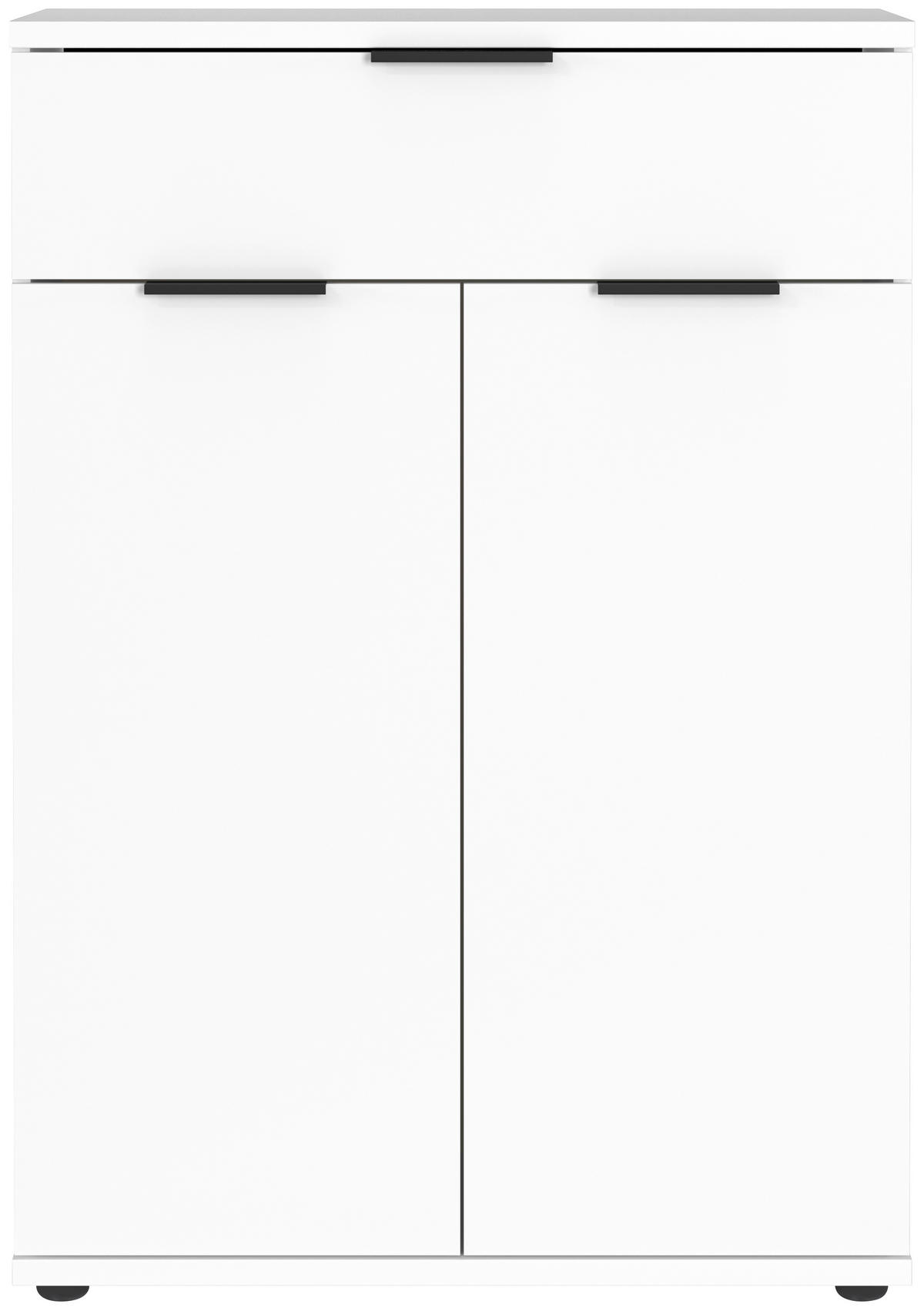 Schuhschrank 2790-84 weiß B/H/T: ca. 75x108x37 cm 2790-84 - weiß (75,00/108,00/37,00cm) - Germania