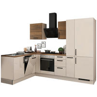 artego Winkelküche Eco Angoragrau B/L: ca. 275x175 cm Eco - Eiche/Angoragrau (275,00/175,00cm) - artego