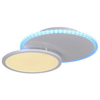 Just Light Deckenleuchte PN11662-16 Arenda weiß Aluminium Kunststoff Eisen B/H/L: ca. 33x8x45 cm Arenda - weiß (45,00/33,00/8,00cm) - Just Light