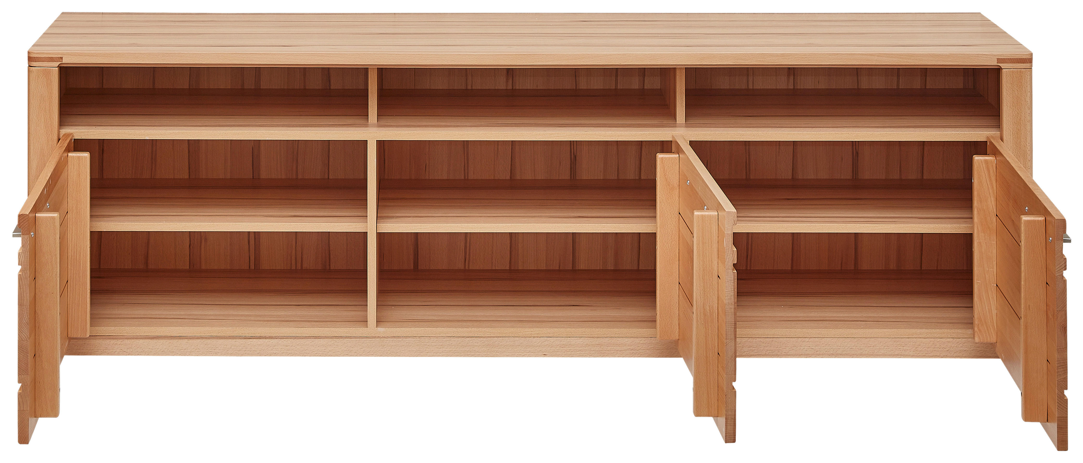TV-Lowboard Nature One buche Nachbildung B/H/T: ca. 190x58x45 cm Nature One - buche (190,00/58,00/45,00cm)