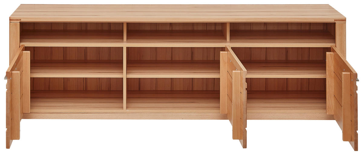 TV-Lowboard Nature One buche Nachbildung B/H/T: ca. 190x58x45 cm Nature One - buche (190,00/58,00/45,00cm)