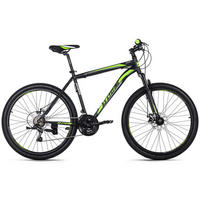 KS-Cycling Mountain-Bike KS886M KS886M 26 Zoll Rahmenhöhe 50 cm 21 Gänge schwarz schwarz ca. 26 Zoll KS886M - schwarz/grün - KS-Cycling