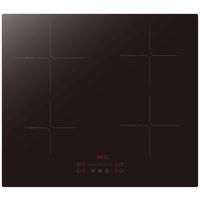 PKM-Möbel Induktions-Kochplatte IN4-SA B/H/T: ca. 59x6,2x52 cm IN4-SA - (59,00/6,20/52,00cm) - PKM-Möbel