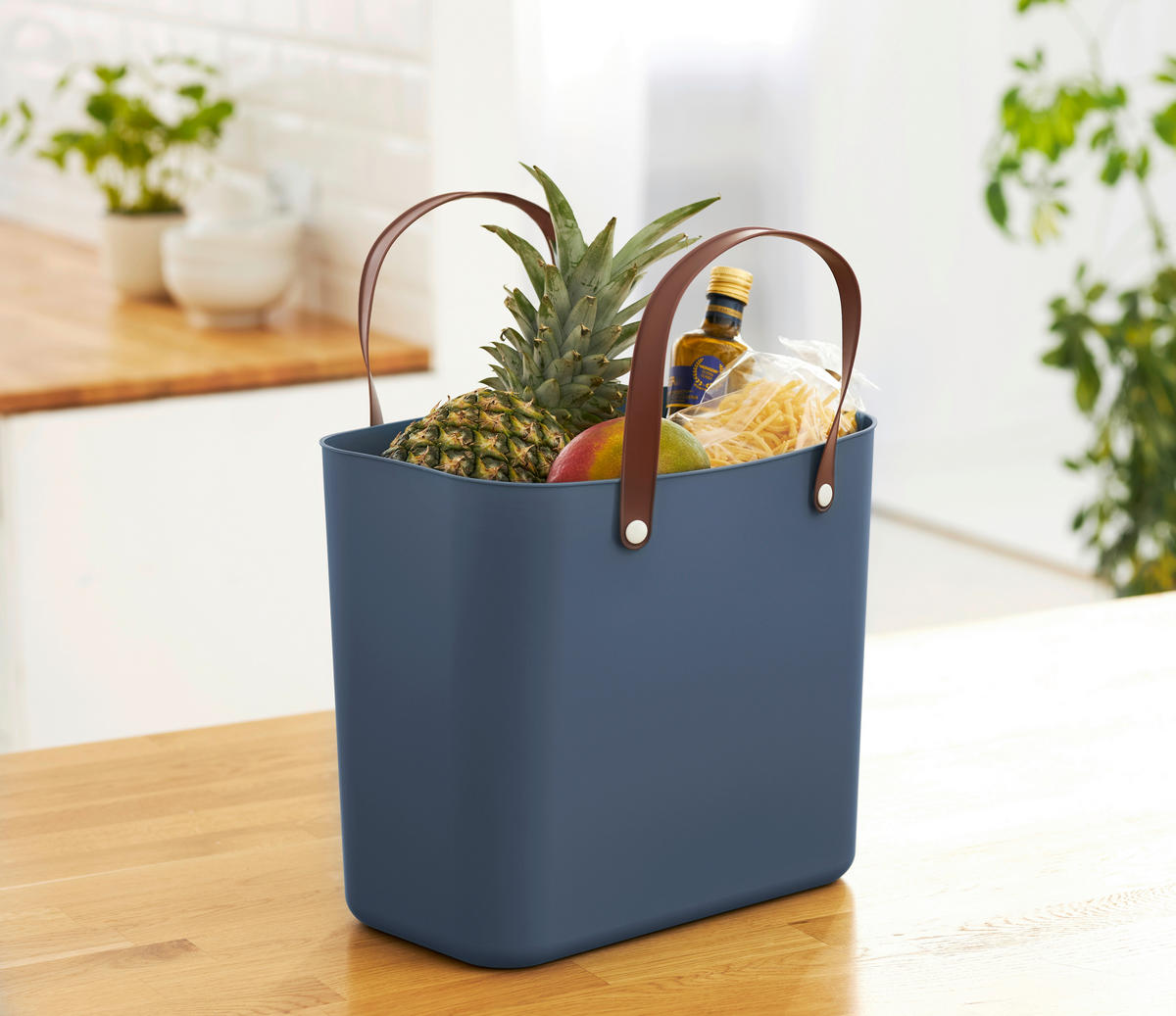 Rotho Tasche dunkelblau B/H/L: ca. 23,5x34x40 cm Multibag_Albula 25l - dunkelblau (40,00/23,50/34,00cm) - Rotho