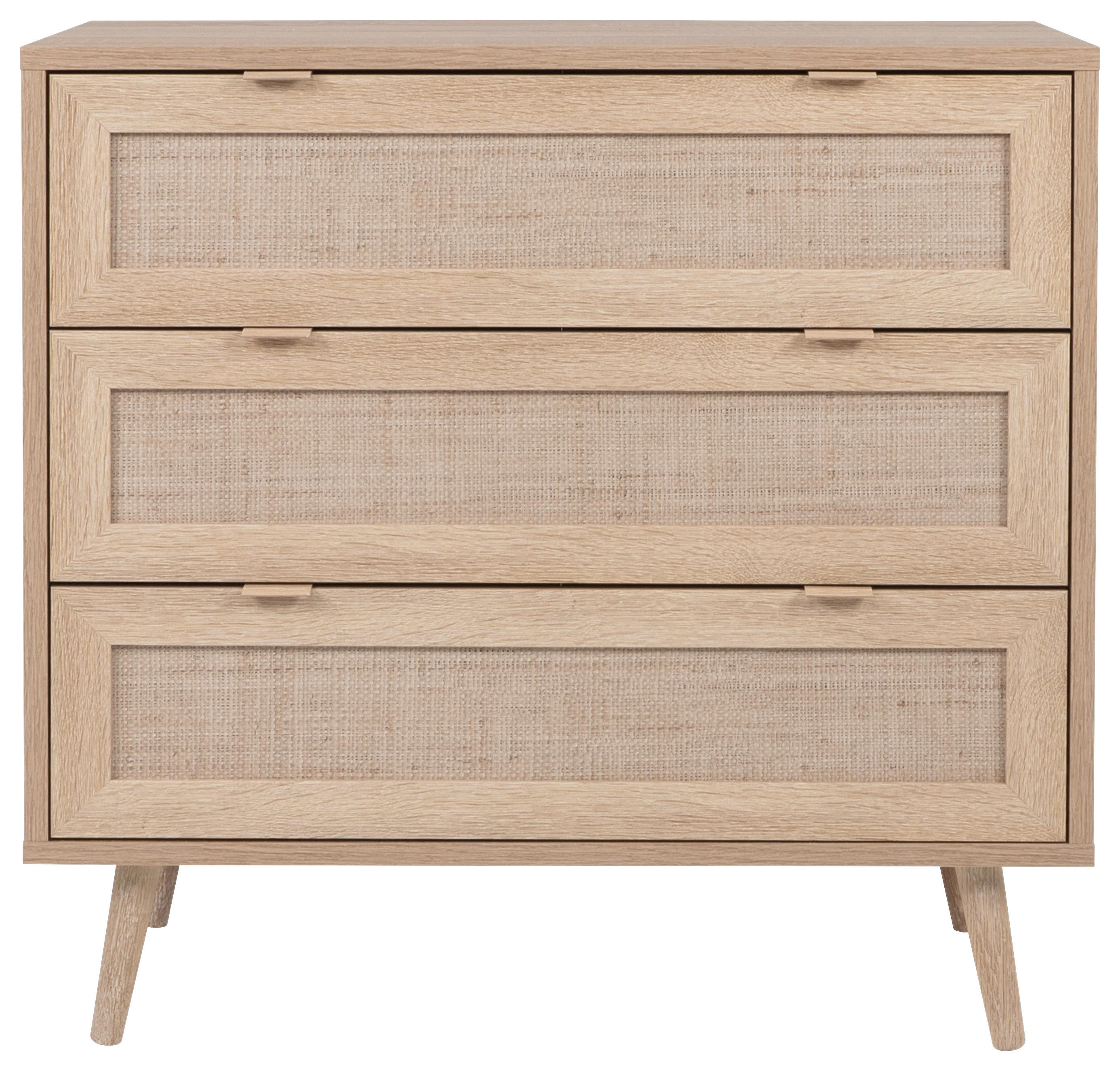 Kommode Bali Eiche Sonoma Nachbildung B/H/T: ca. 80x80x40 cm Bali - Eiche (80,00/80,00/40,00cm)