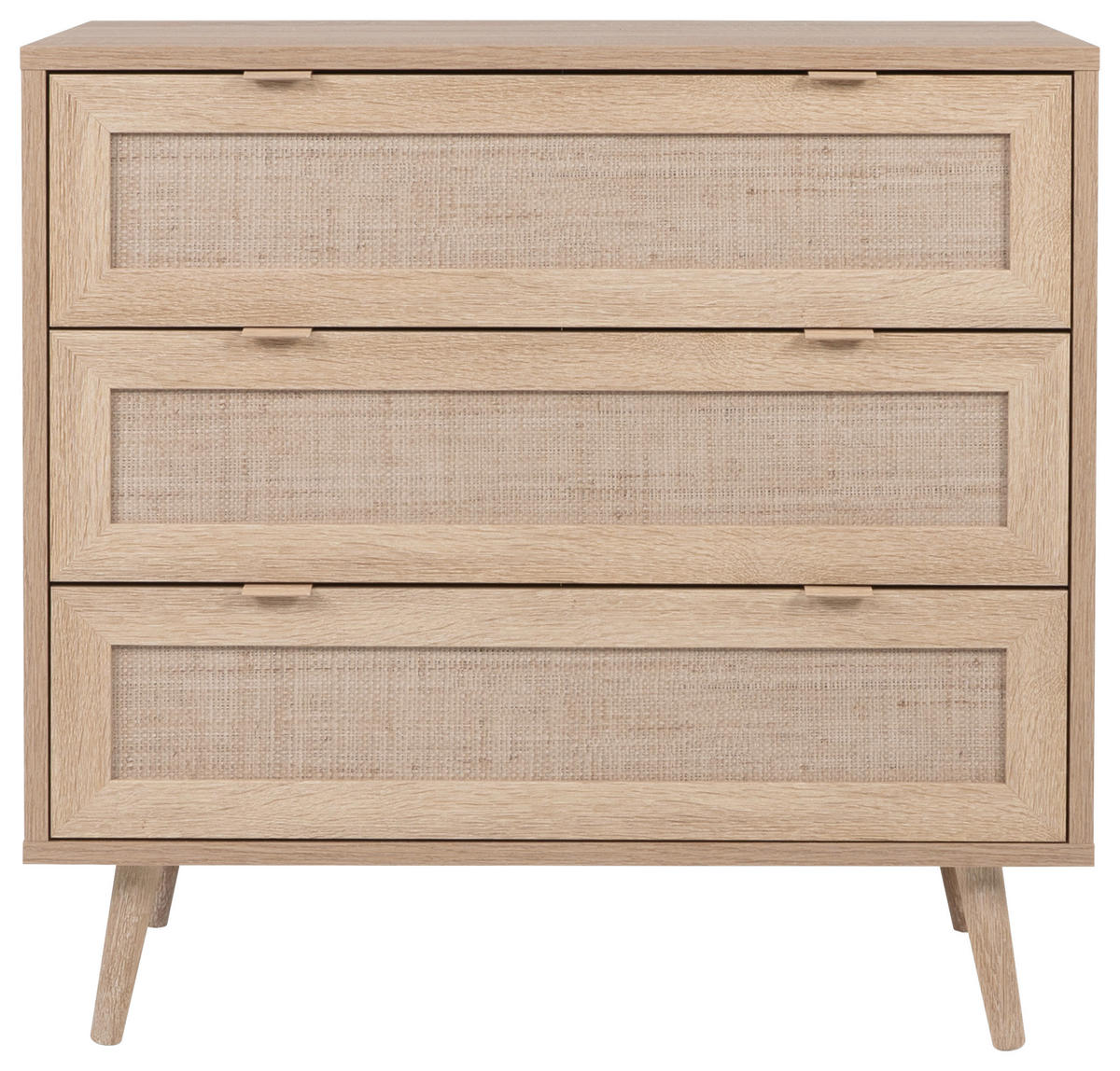 Kommode Bali Eiche Sonoma Nachbildung B/H/T: ca. 80x80x40 cm Bali - Eiche (80,00/80,00/40,00cm)