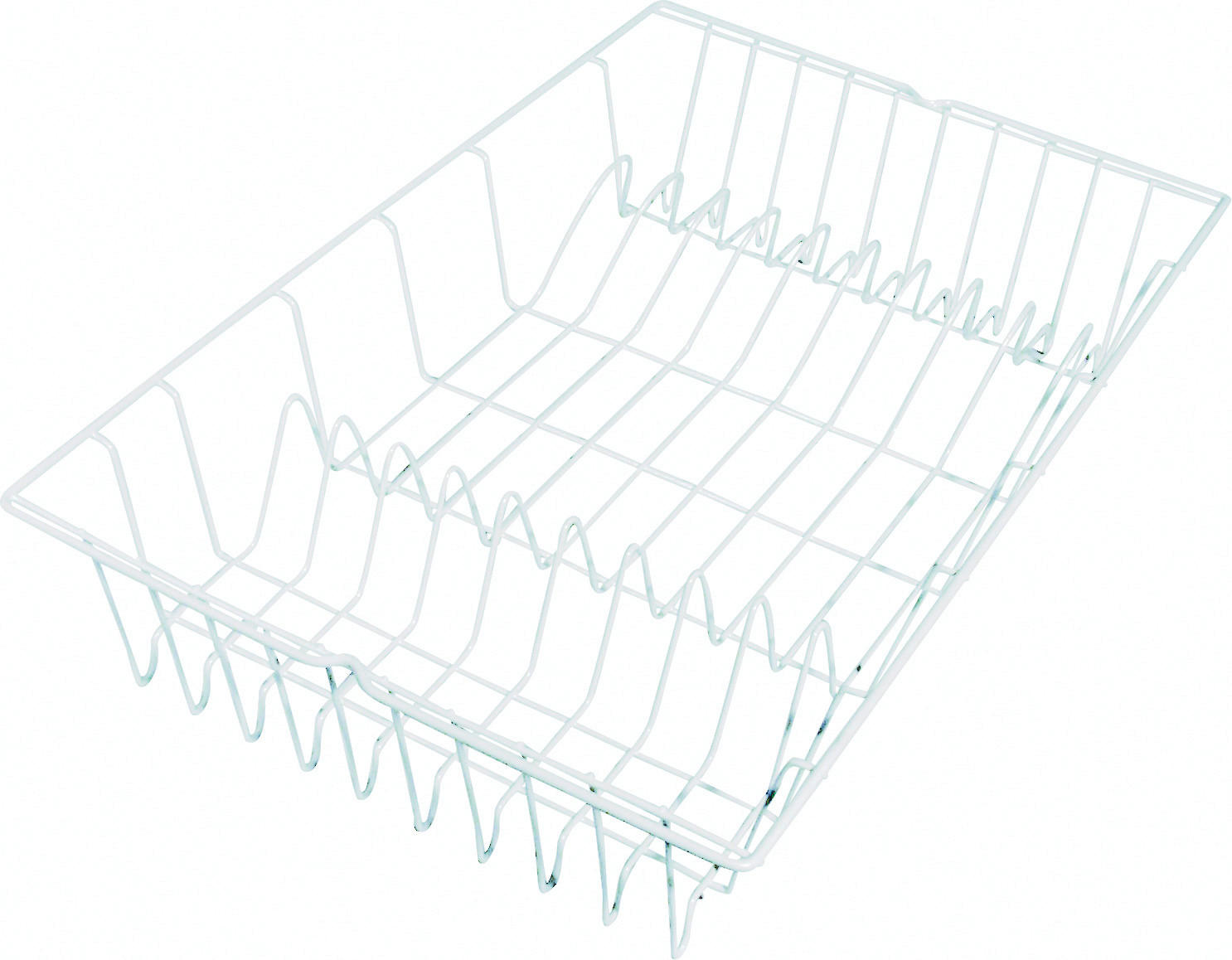 Metaltex Spülkorb weiß Metall B/H/L: ca. 36x12x33 cm Spülkorb_Germatex - weiß (33,00/36,00/12,00cm) - Metaltex