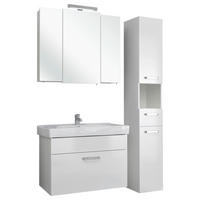 Badezimmer-Set Quickset 312 weiß glanz B/H/T: ca. 113x200x48 cm Quickset 312 - weiß (113,00/200,00/48,00cm) - Pelipal