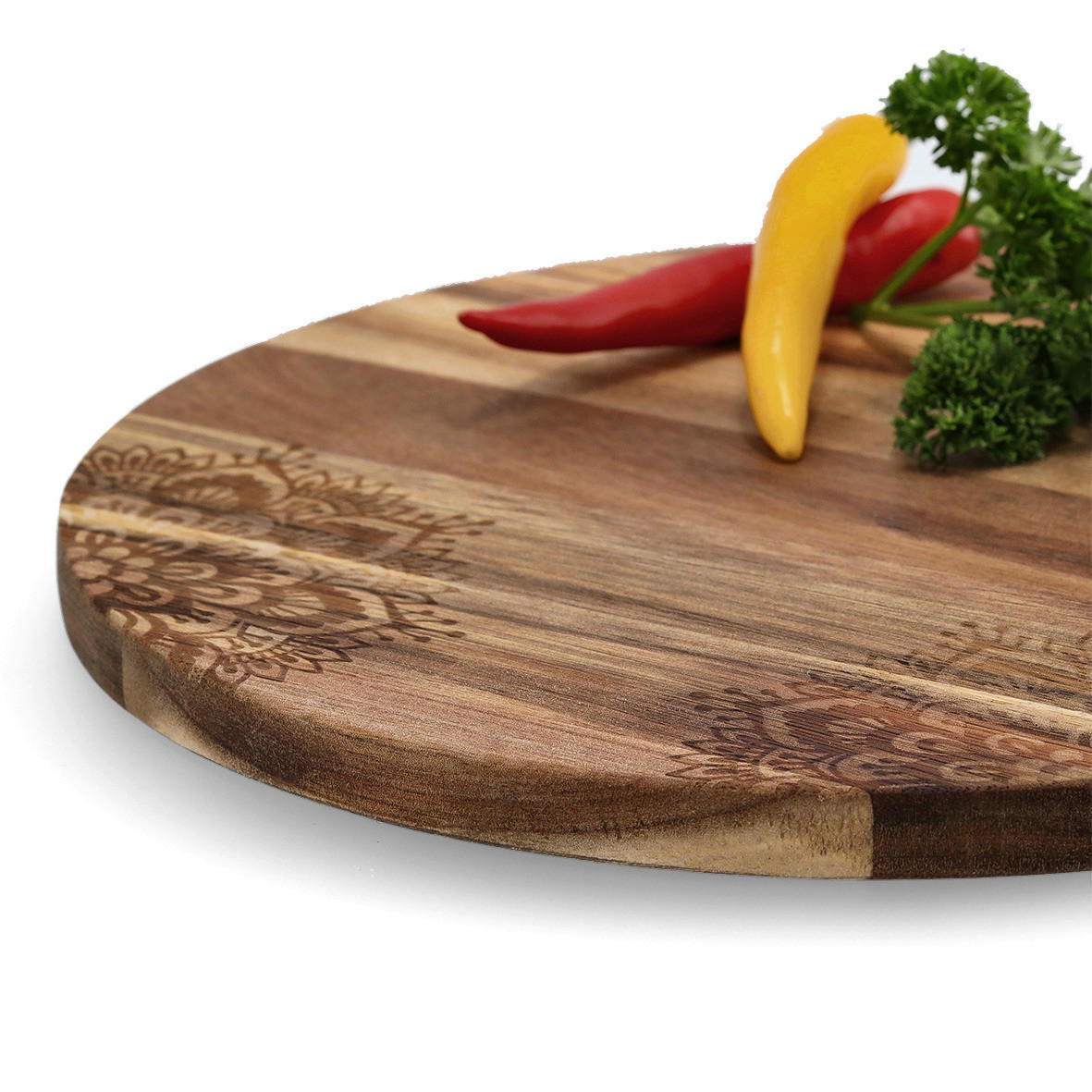 Zeller Schneide-/Servierbrett Schneid-/u.Servierbrett - natur (27,00/27,00/1,50cm) - Zeller