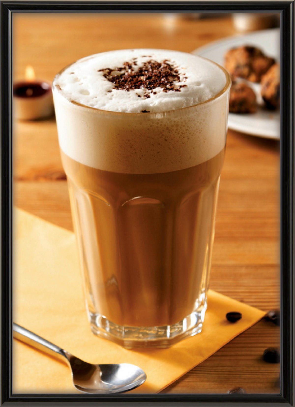 The Wall Bilderrahmen schwarz Kunststoff B/L: ca. 22x30 cm Fotorahmen - schwarz (22,00/30,00cm) - The Wall