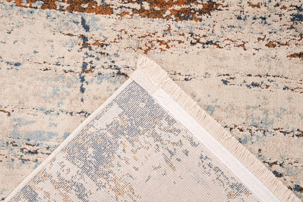 360Living Teppich Palace grau B/L: ca. 80x150 cm Palace - rot/grau (80,00/150,00cm) - 360Living