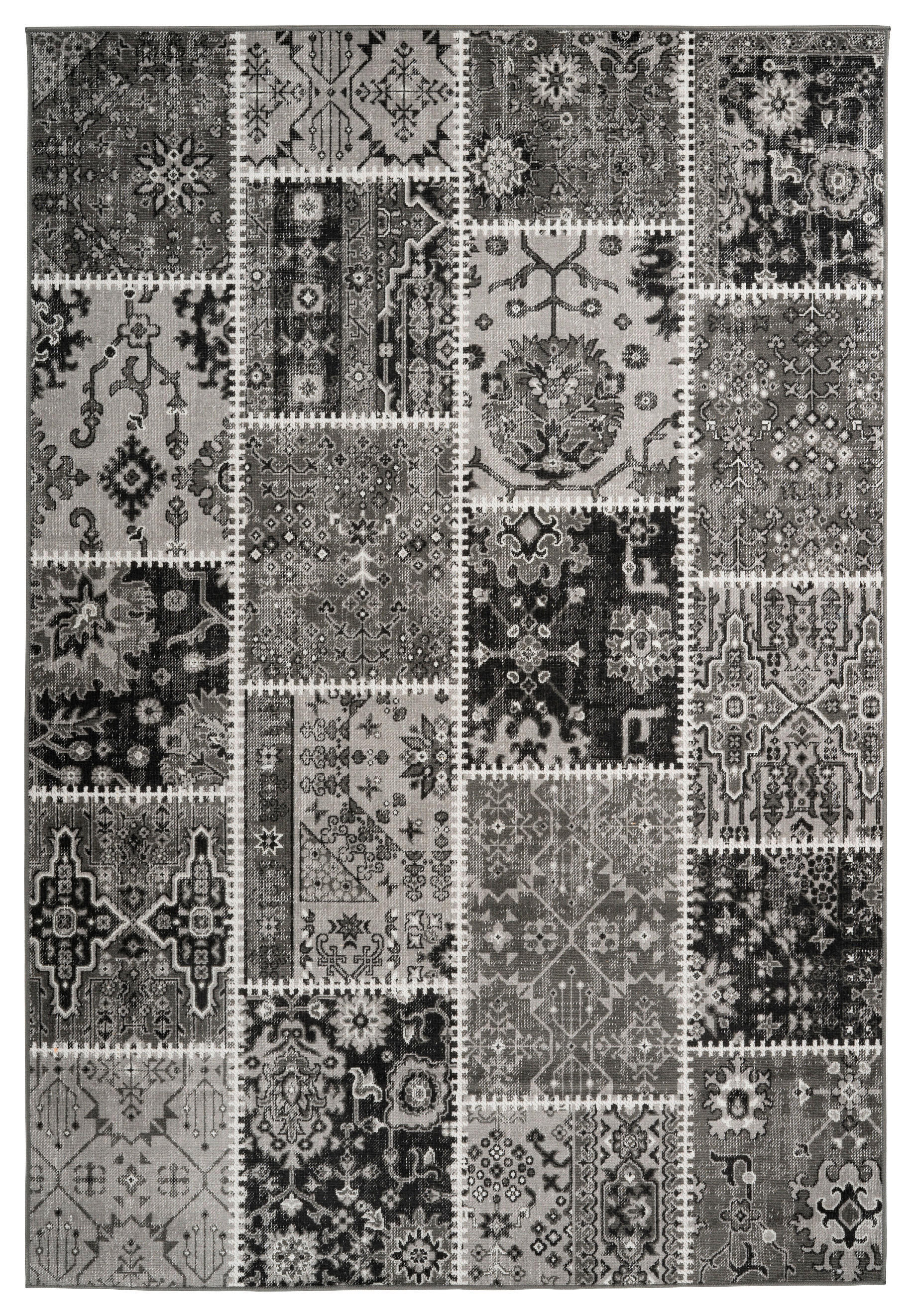 360Living Teppich Ariya grau B/L: ca. 80x150 cm Ariya - grau (80,00/150,00cm) - 360Living
