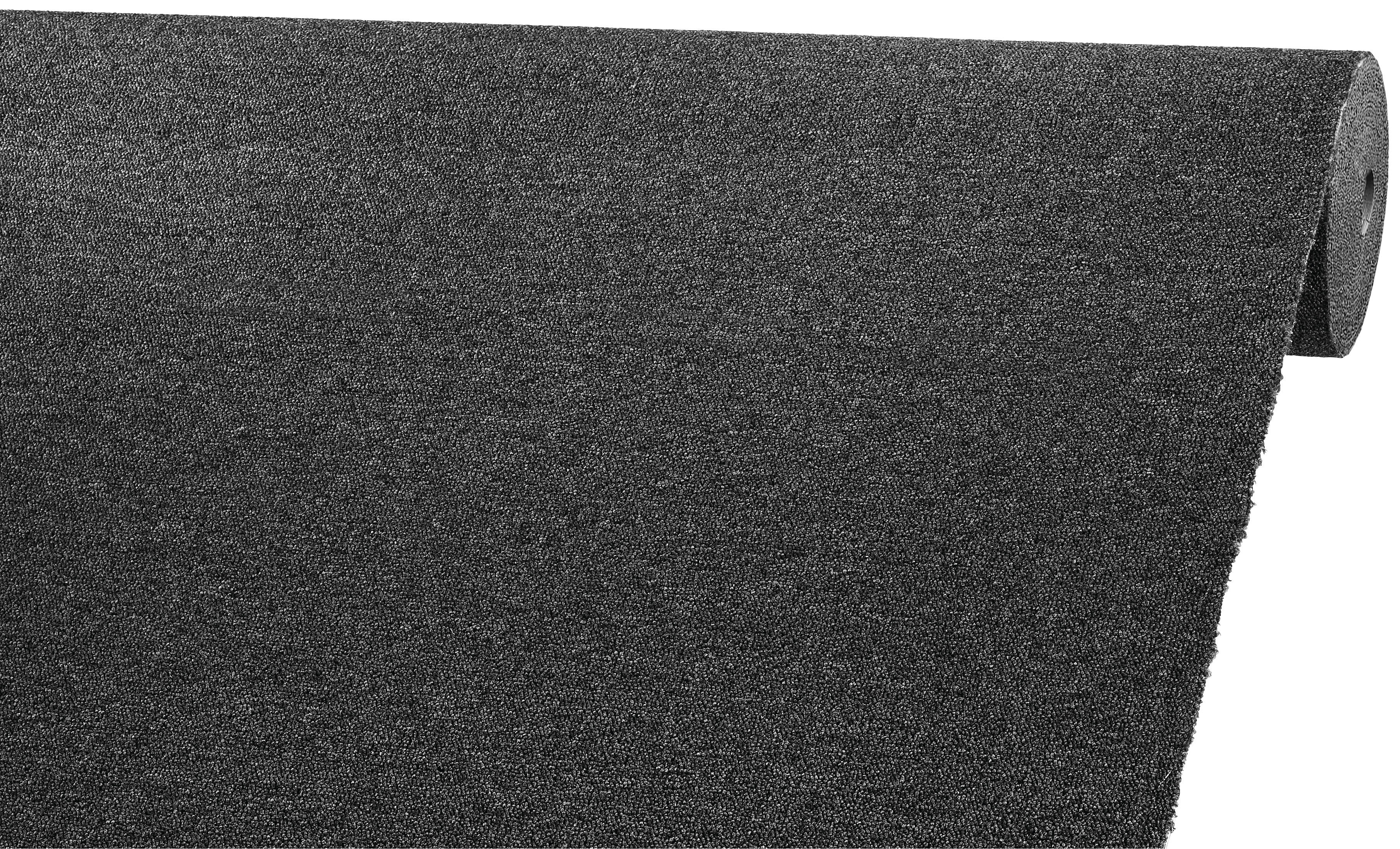 Teppichboden Pro M²  Rambo Schwarz B: Ca. 400 Cm Rambo - schwarz (400,00cm)