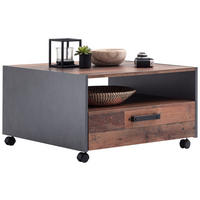 Couchtisch Universal Old Wood Nachbildung B/H/T: ca. 70x40x70 cm Universal - (70,00/40,00/70,00cm) - Trendteam