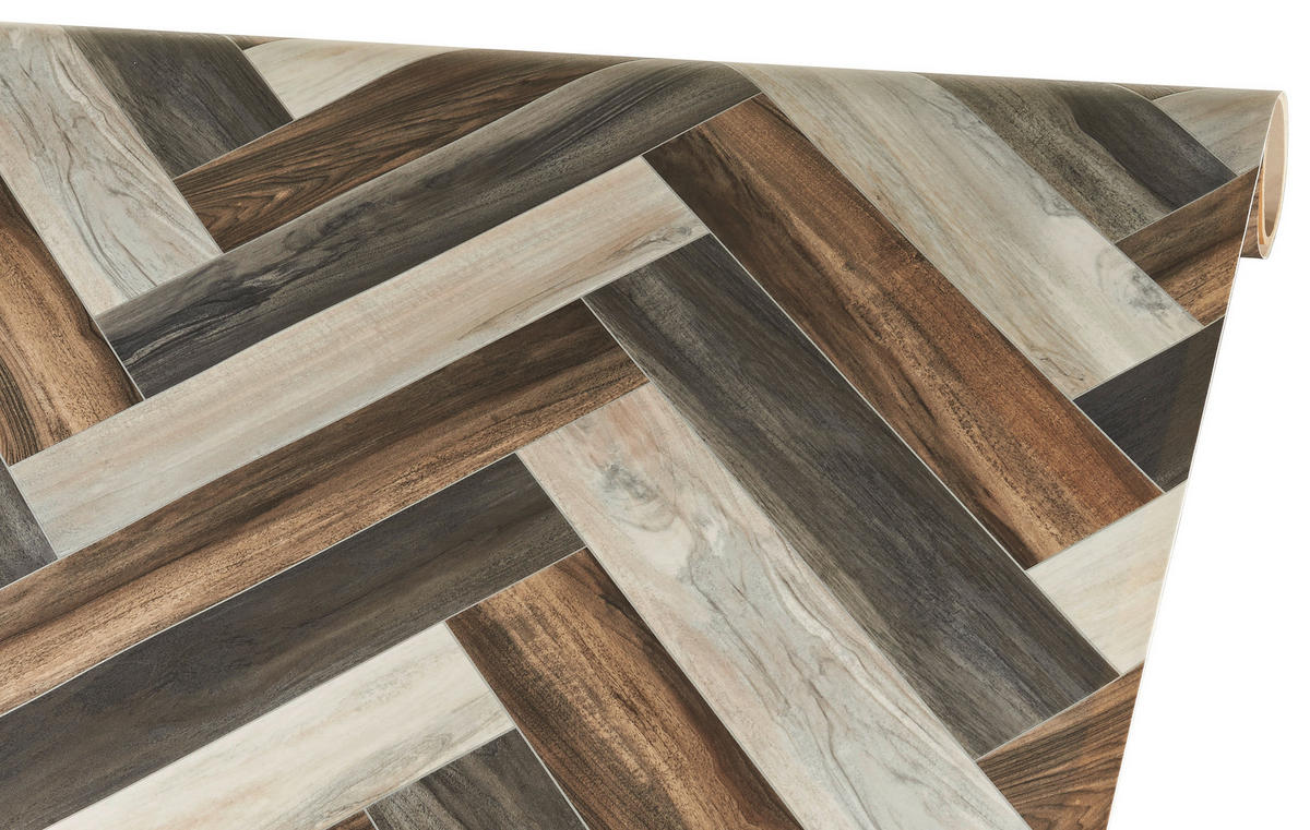 Vinylboden Novo Multi Fischgrät B: ca. 300 cm pro m² Novo - Multi (300,00cm)