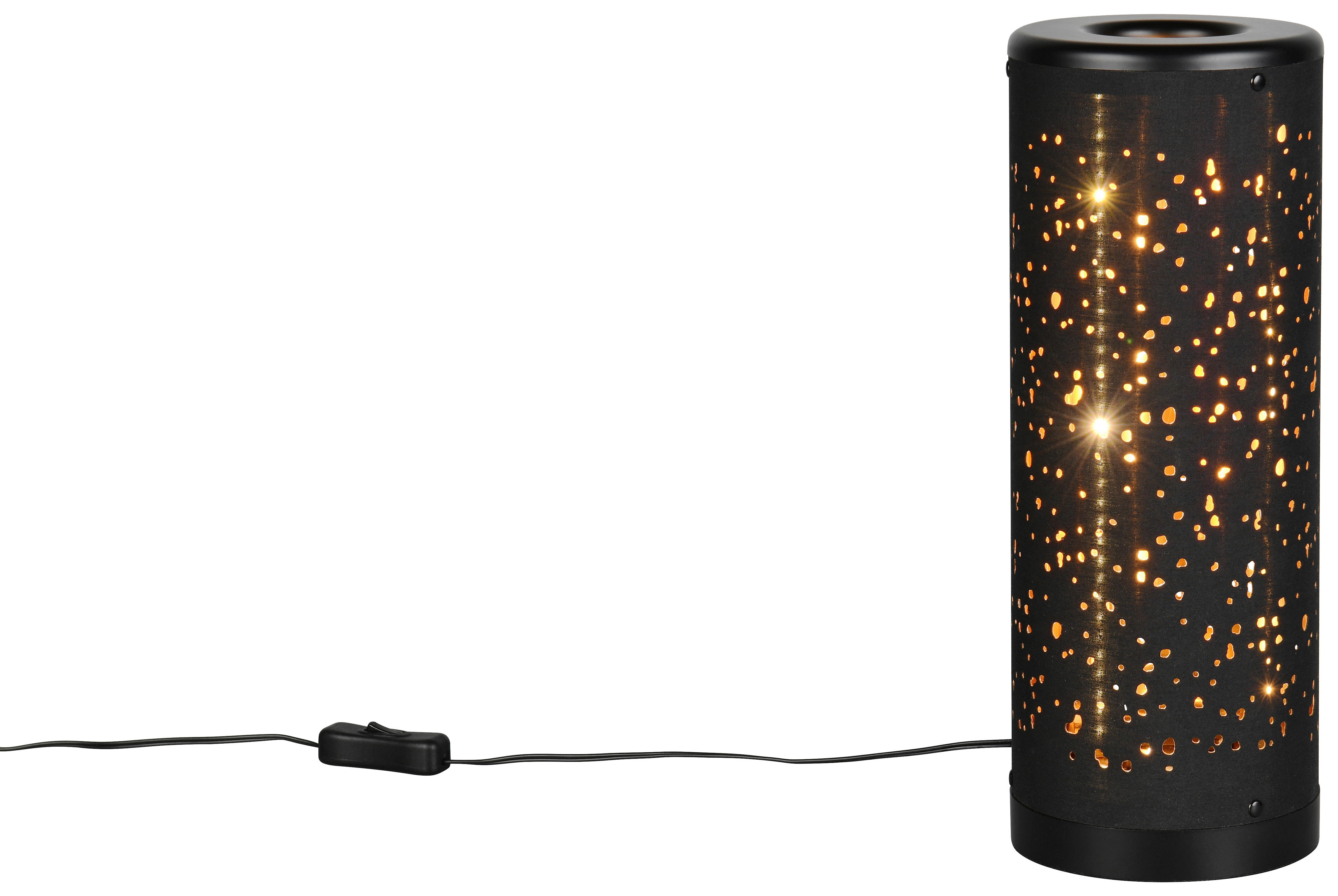 Reality Leuchten LED-Tischleuchte schwarz Kunststoff B/L: ca. 13x34,5 cm LED-Tischleuchte_Taco - schwarz (13,00/34,50cm) - Reality Leuchten
