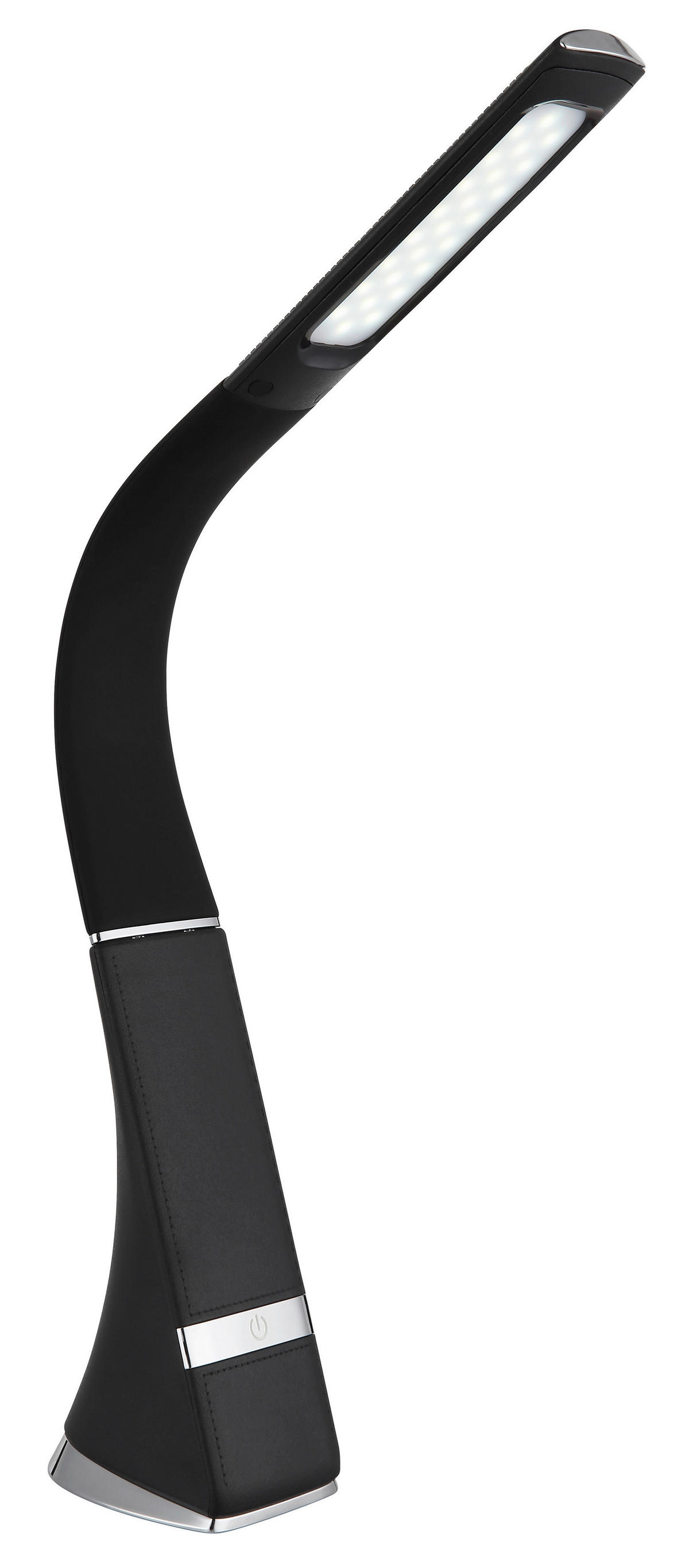 GLOBO Tischleuchte Tischleuchte-Sophie - schwarz/Chrom (15,00/7,50/26,50cm) - GLOBO