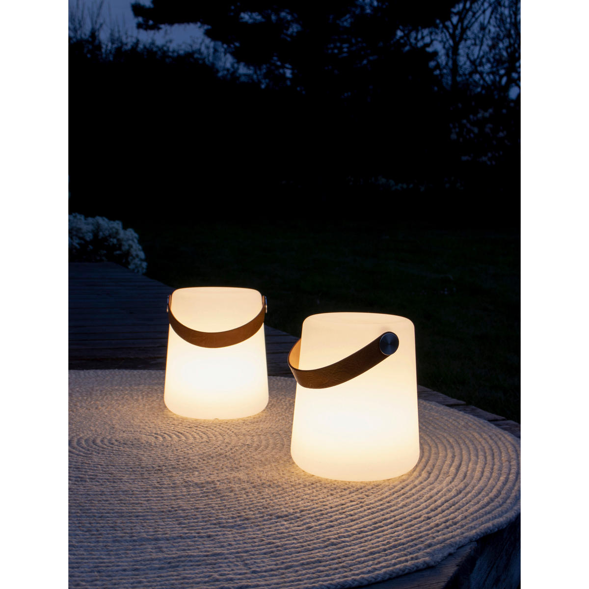 Tischlampe Bristol - weiß (17,00/17,00/21,00cm)