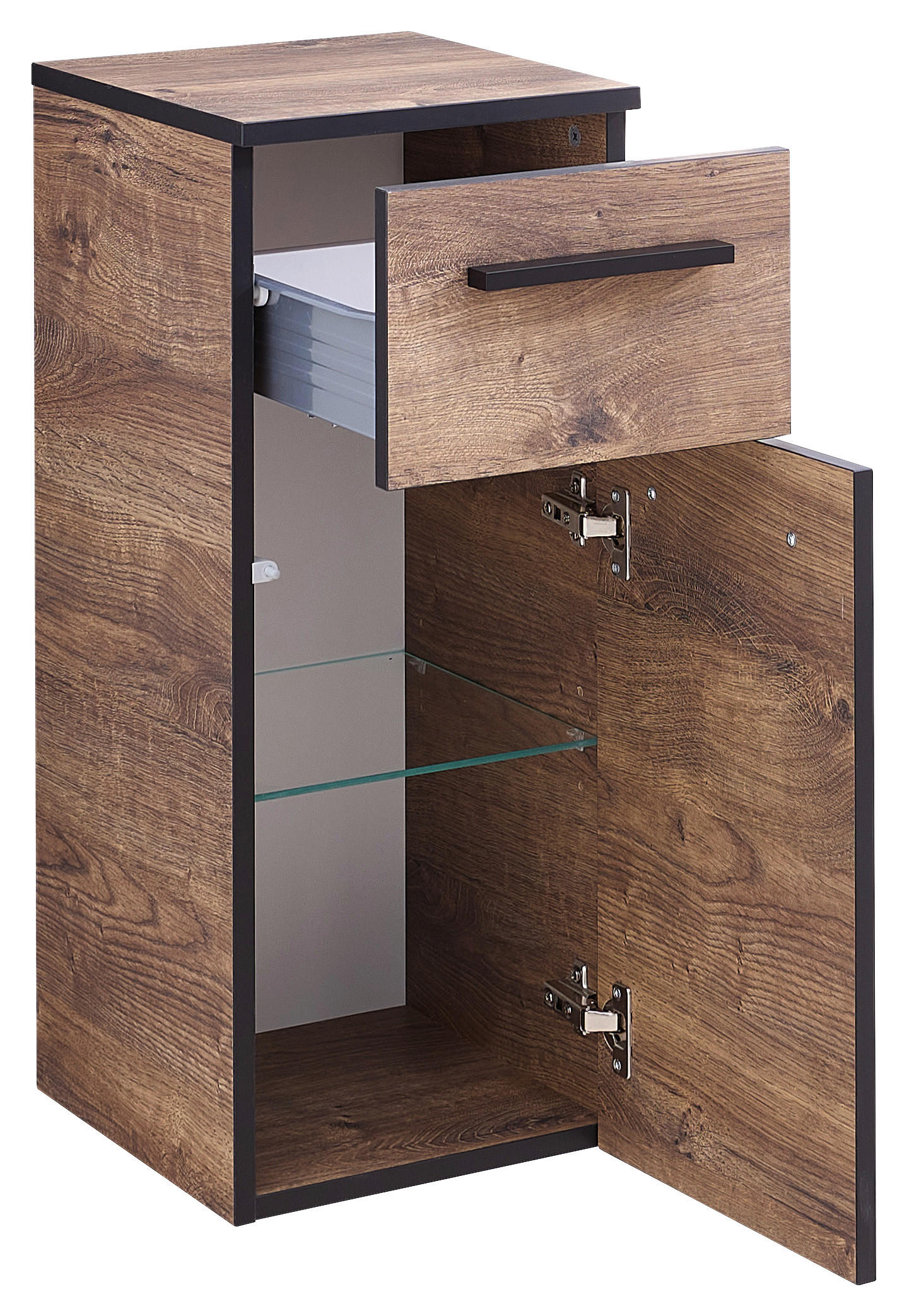 Unterschrank Quickset 374 Eiche Ribeck Nachbildung B/H/T: ca. 30x71,7x33 cm Quickset 374 - Eiche (30,00/71,70/33,00cm) - Pelipal