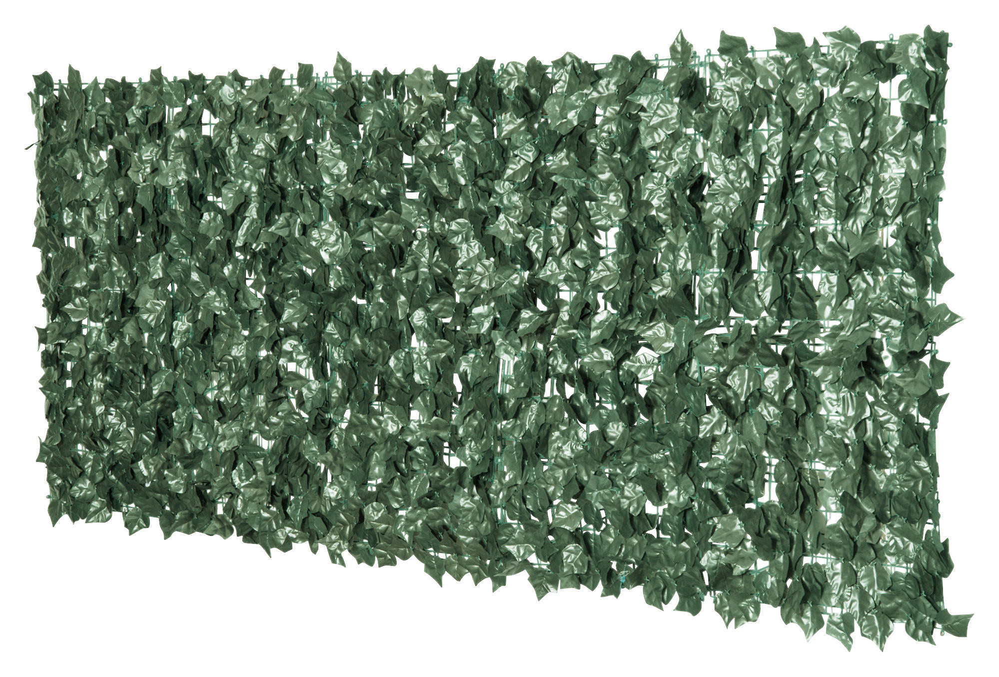 Outsunny Künstliche Hecke dunkelgrün Kunststoff H/L: ca. 100x240 cm Künstliche Hecke - dunkelgrün (240,00cm) - Outsunny