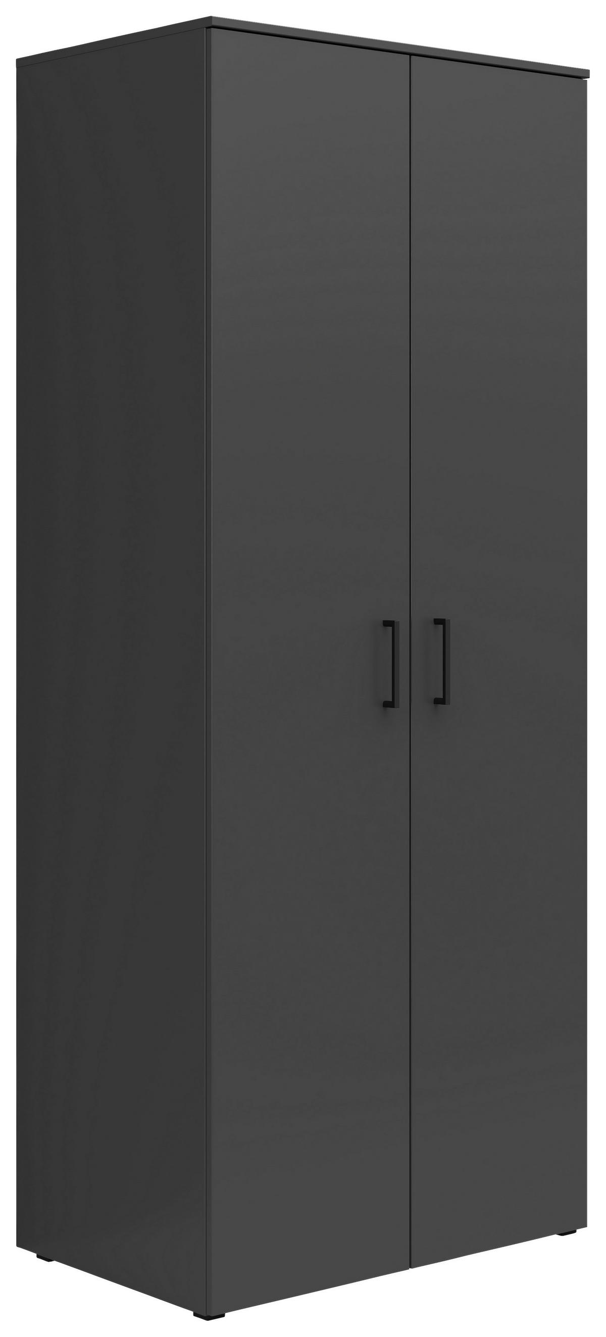 Schrank Multi-Stauraum Typ 39 anthrazit B/H/T: ca. 80x195x52 cm Multi-Stauraum Typ 39 - anthrazit (80,00/195,00/52,00cm)
