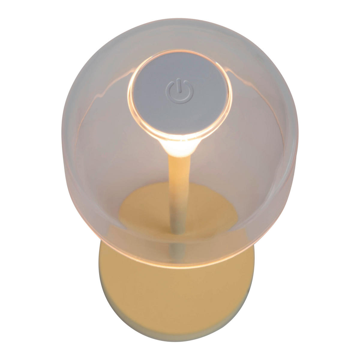 LED-Außentischleuchte gelb B/H/T/D: ca. 8x18,5x8x8 cm GOMBA - gelb (8,00/18,50/8,00cm) - Näve Leuchten