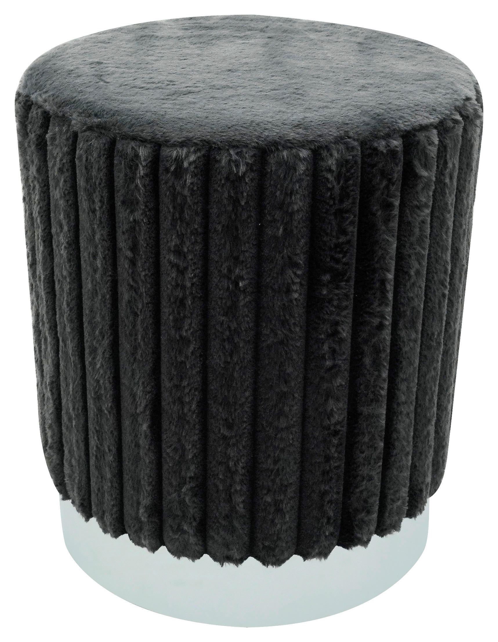 Sitzhocker Sitzhocker_Plüsch/Cordoptik