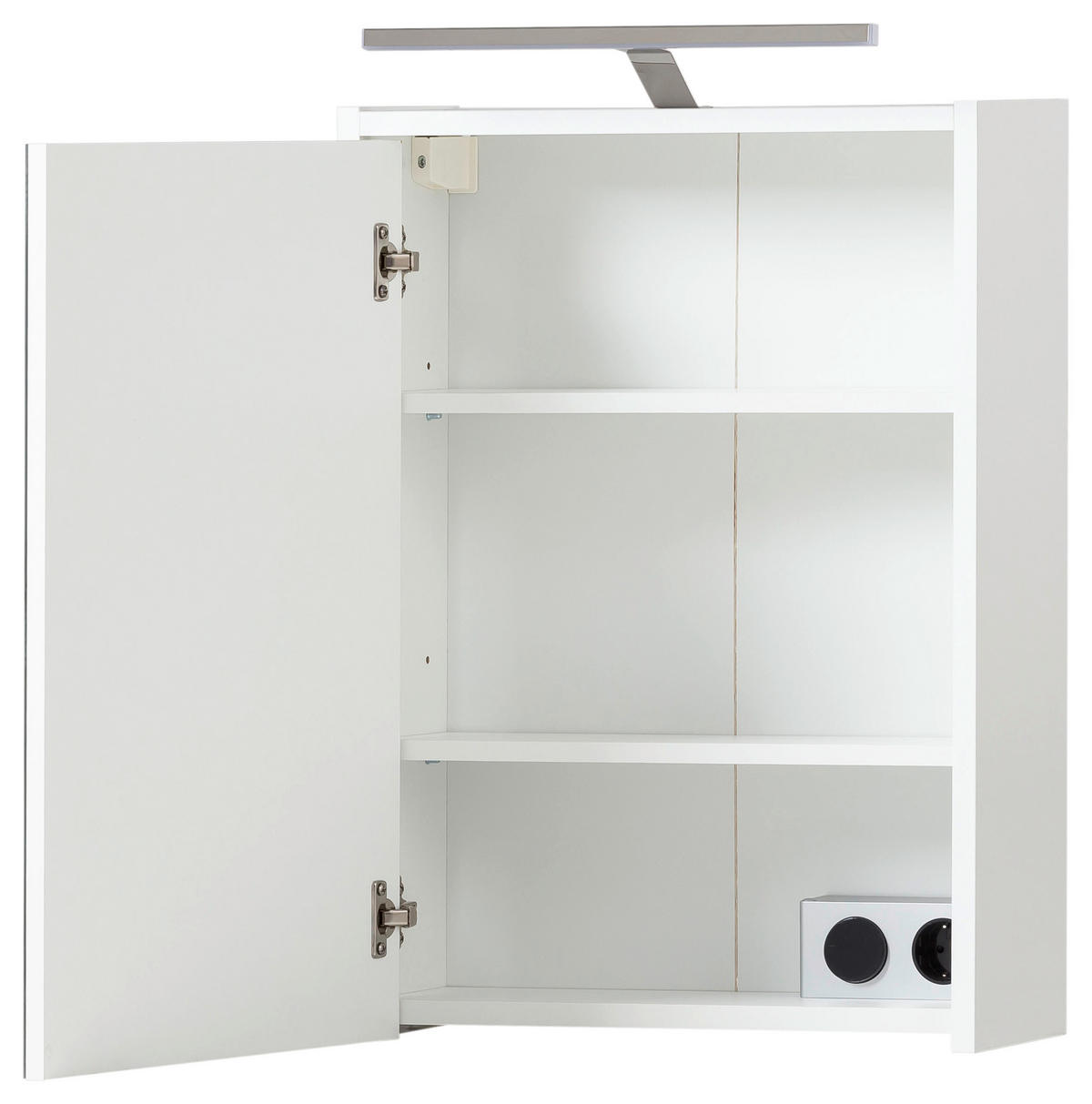 Spiegelschrank Flag weiß glanz B/H/T: ca. 43,5x64x16 cm Flag - weiß (43,50/64,00/16,00cm) - Möbelpartner